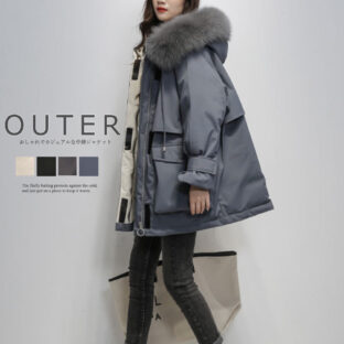 フェイクダウンジャケット 全４色