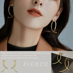 クロスライン ピアス