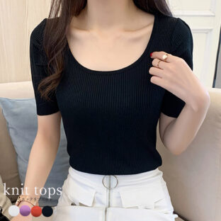 非公開: タイトリブニット 全４色