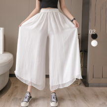 シフォンガチョウパンツ 全２色