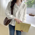 レース、ブラウス、韓国