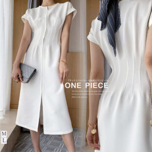 タイトロングタックワンピース