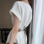 白 ワンピース きれいめ