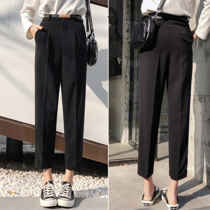 テーパードパンツ レディース 低身長