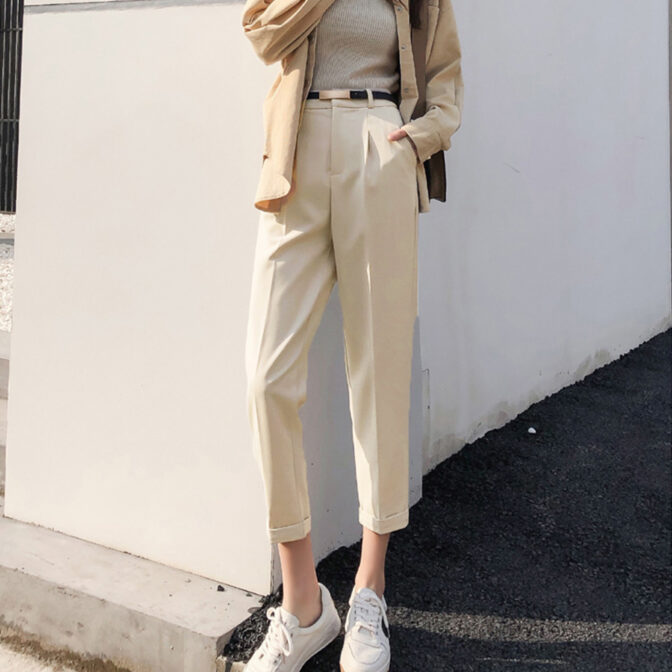 テーパードパンツ レディース 低身長