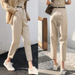 テーパードパンツ レディース 低身長