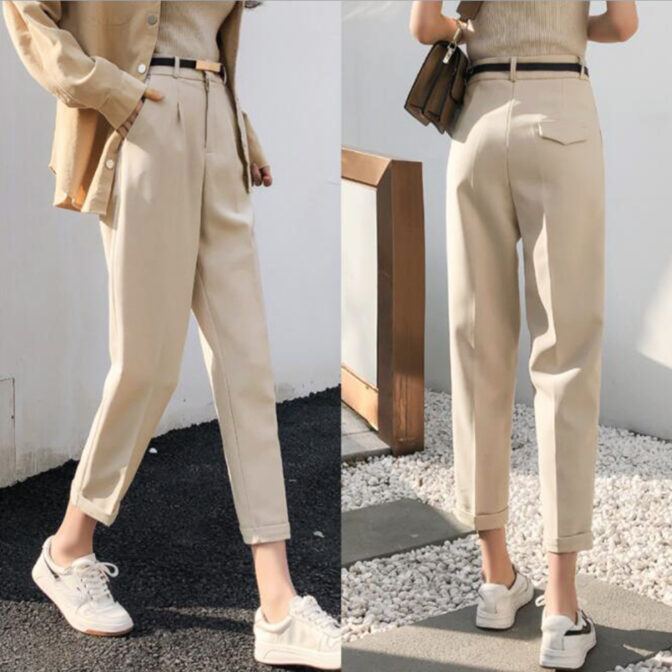 テーパードパンツ レディース 低身長