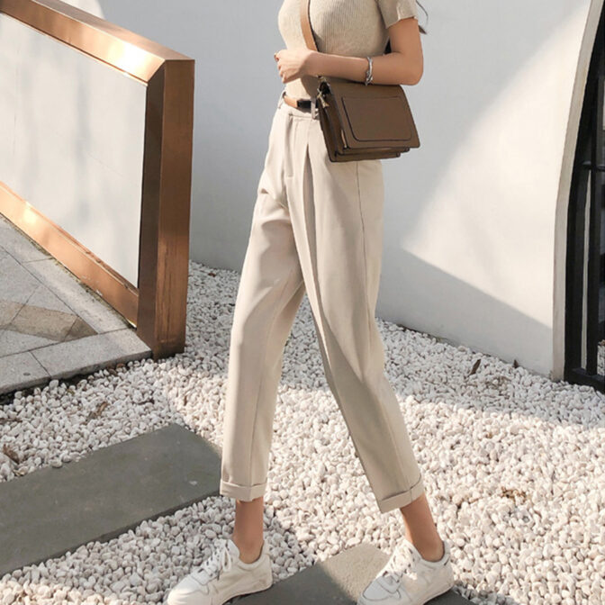 テーパードパンツ レディース 低身長