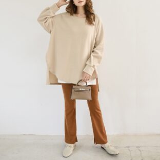 スリットカットソーチュニック 全５色