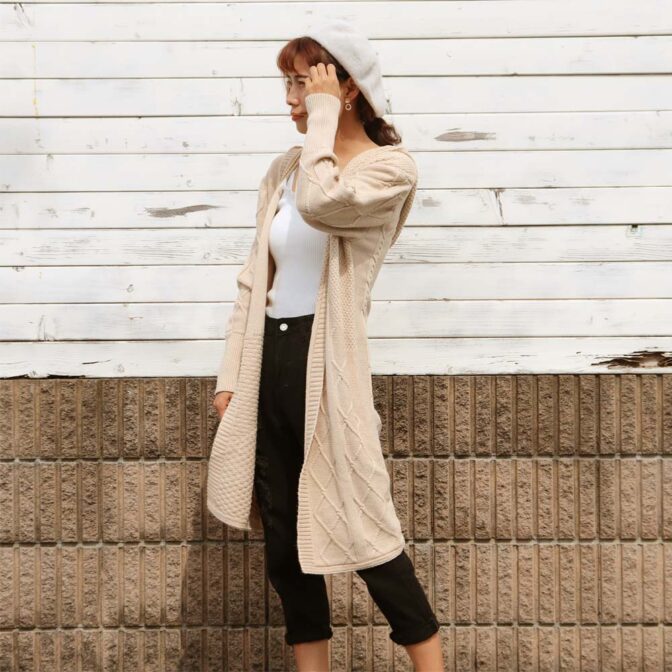 カーディガン レディース