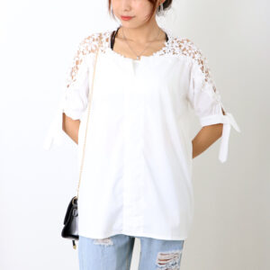 40代 レースブラウス 痛い