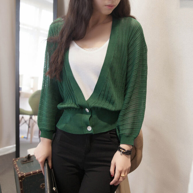 カーディガン 夏