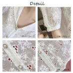 レース　ブラウス