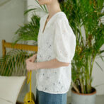 レース　ブラウス