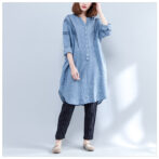 シャツワンピース きれいめ