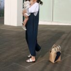 痩せ て見える サロペット