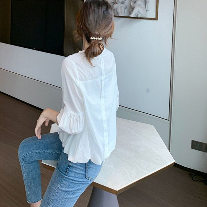 レーストップス コーデ 40代