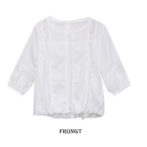 レーストップス コーデ 40代