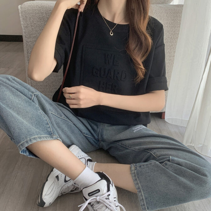 立体 ロゴ tシャツ