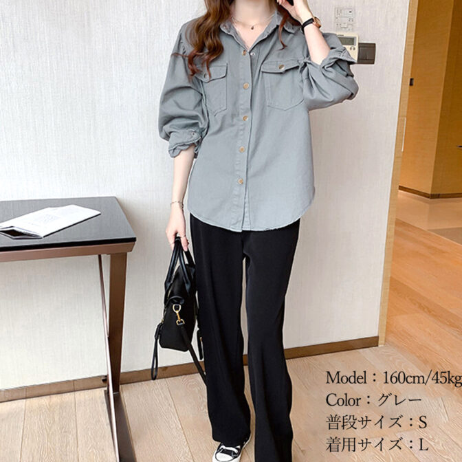 デニム　シャツ