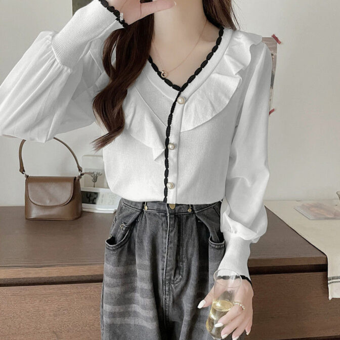 ニットソー レディース