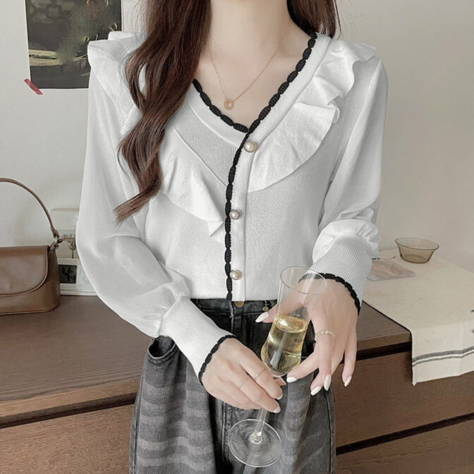 ニットソー レディース