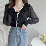 ニットソー レディース