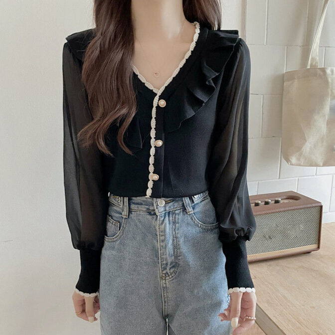 ニットソー レディース