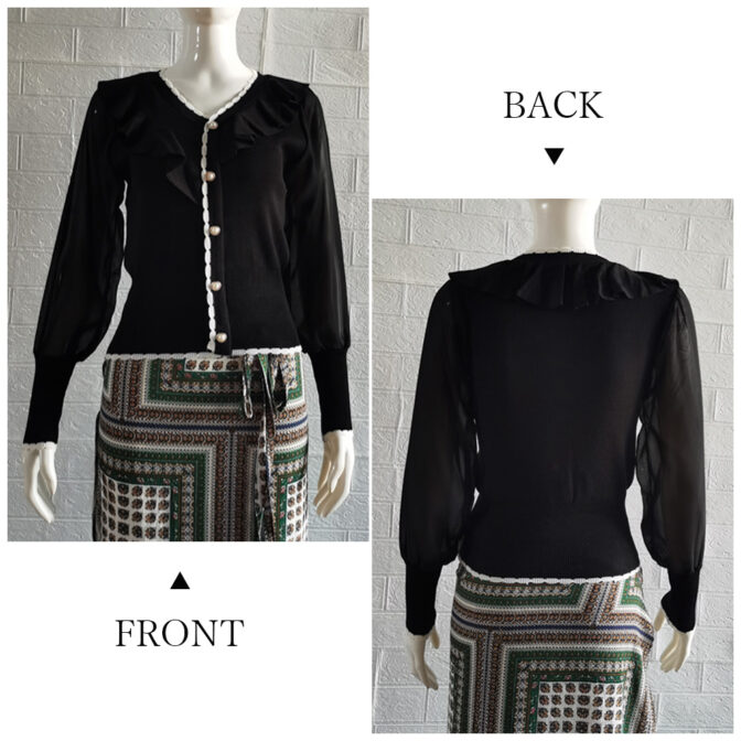 ニットソー レディース