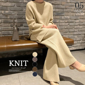 全身アイボリー　コーデ