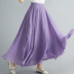 リネン スカート