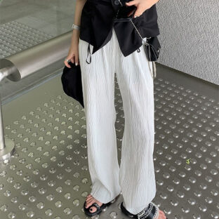 イージーストレートパンツ 全２色